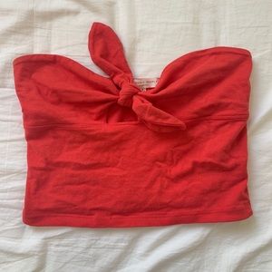 Red Urban Outfitters tube top